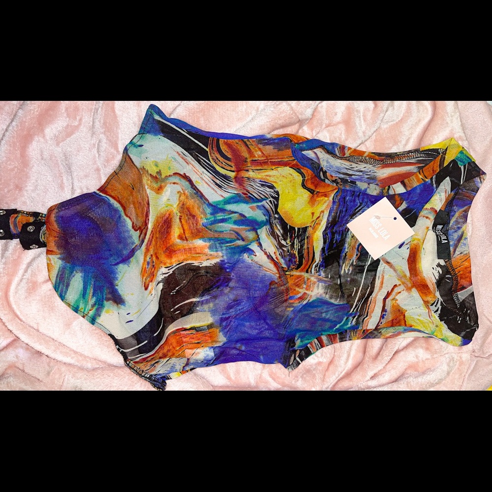 Miss Lola Colorful bodysuit size S